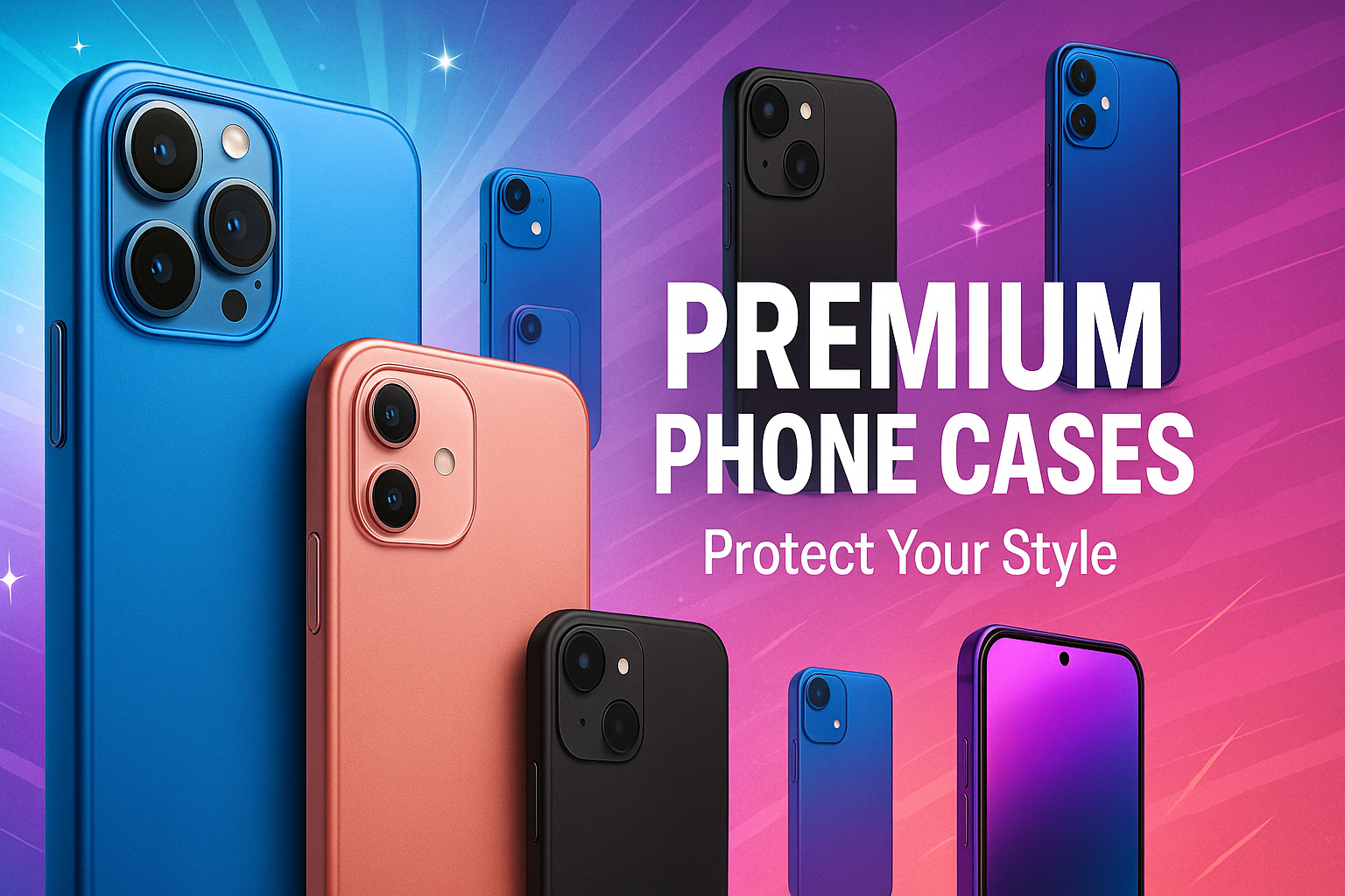 We are selling phone cases , make the best phone cases banner image to grab the attention of customer with the best content and make some big and small


